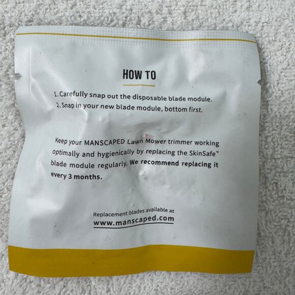 Manscaped Lawn Mower Replacement Blade MAN-TR2-RB Body Groin Trimmer - Picture 2 of 2